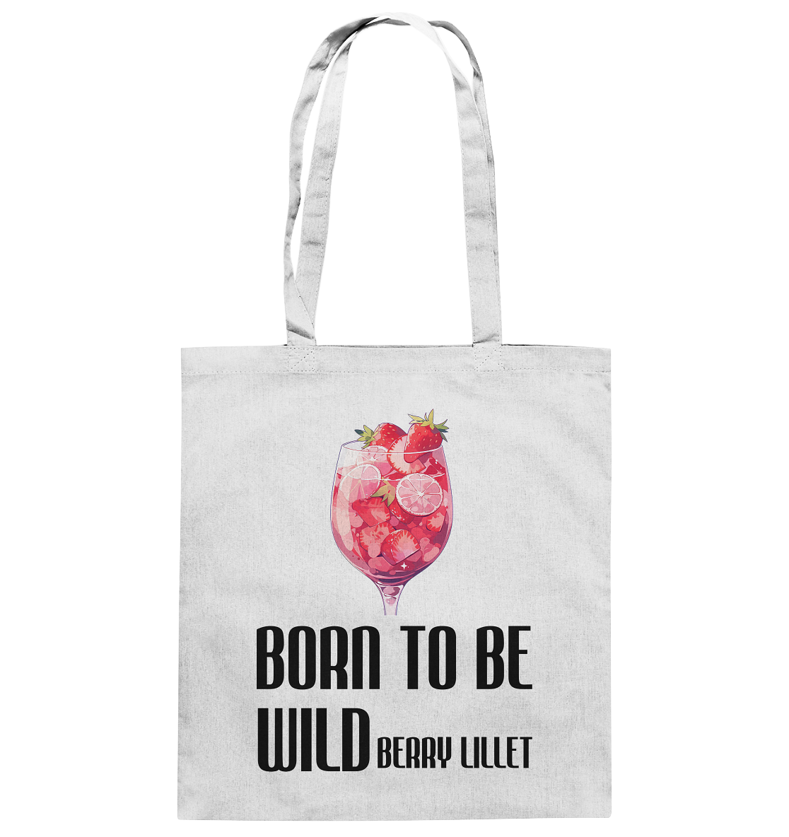 BORN TO BE WILDberry | Baumwolltasche - Bierista