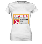 Testsieger Bumsbar | Frauen T-Shirt