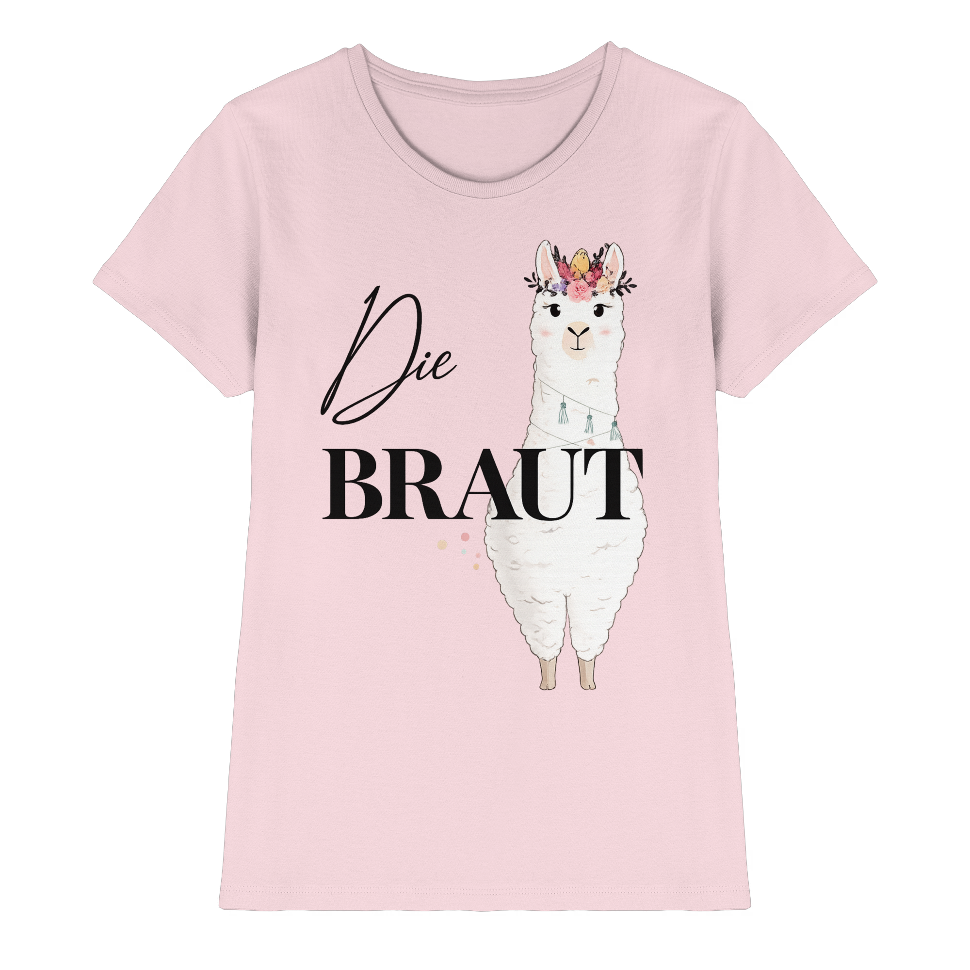Die Braut als Lama | Frauen T-Shirt