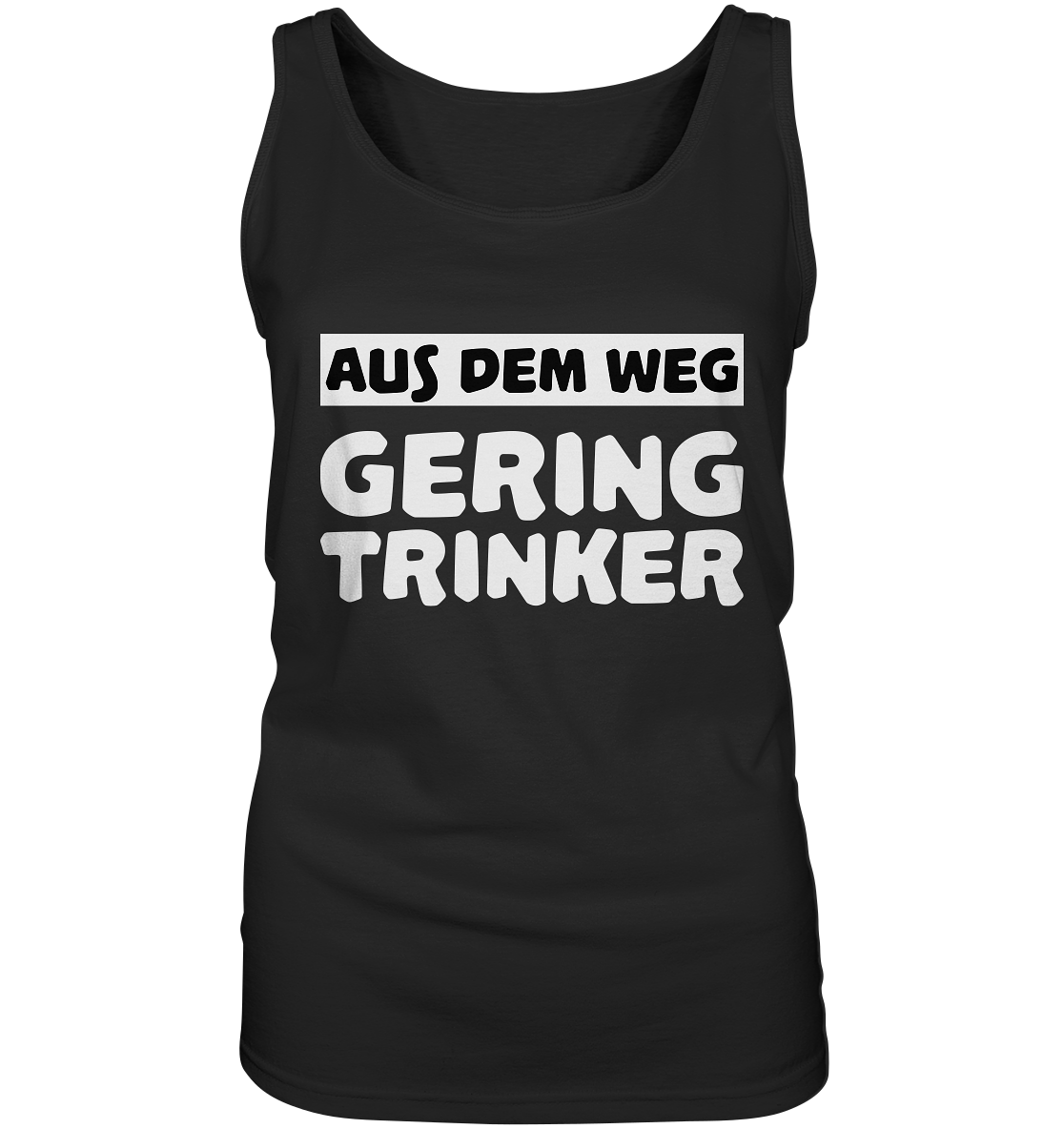 Aus dem Weg Geringtrinker | Frauen Tanktop - Bierista
