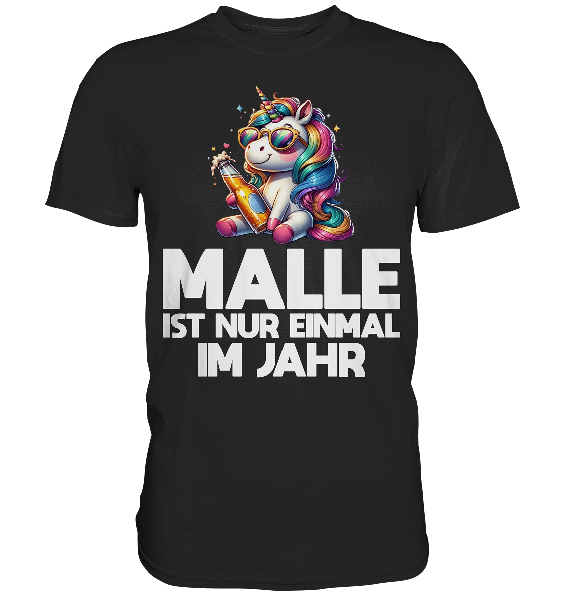 Malle ist nur einmal im Jahr | Männer T-Shirt - Bierista