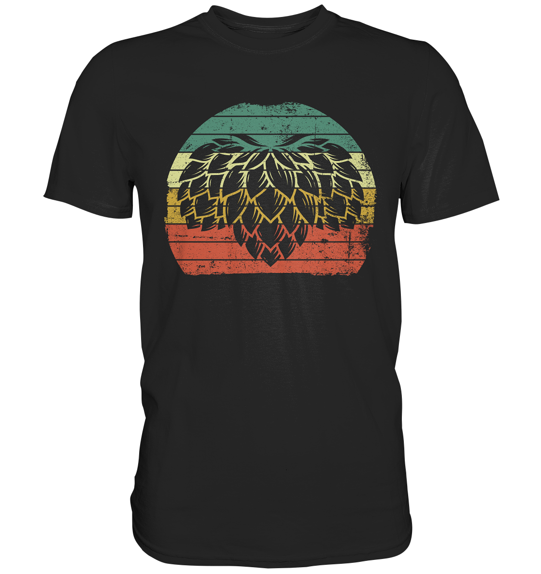 Vintage Hopfen | Männer T-Shirt - Bierista