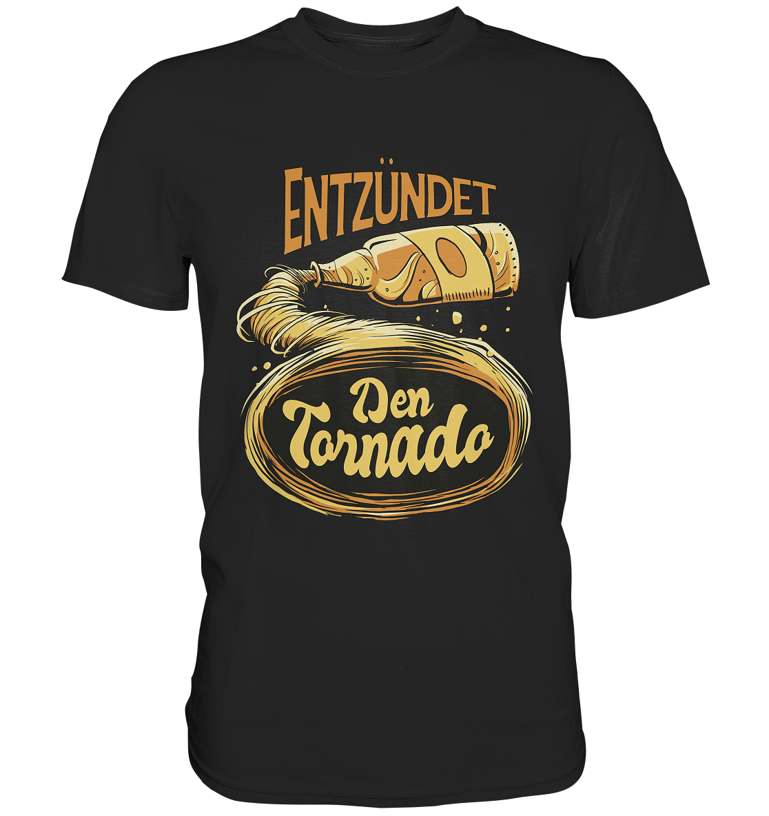 Entzündet den Tornado | Männer T-Shirt - Bierista