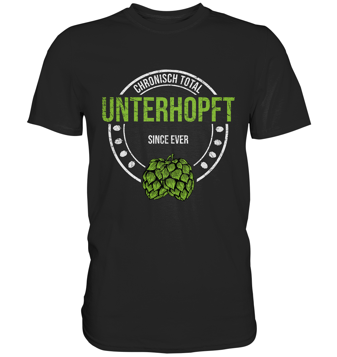 Chronisch total unterhopft | Männer T-Shirt - Bierista