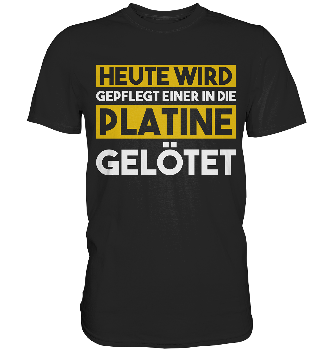 Platine gelötet | Männer T-Shirt - Bierista