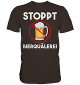 Stoppt Bierquälerei | Männer T-Shirt