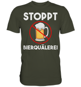 Stoppt Bierquälerei | Männer T-Shirt