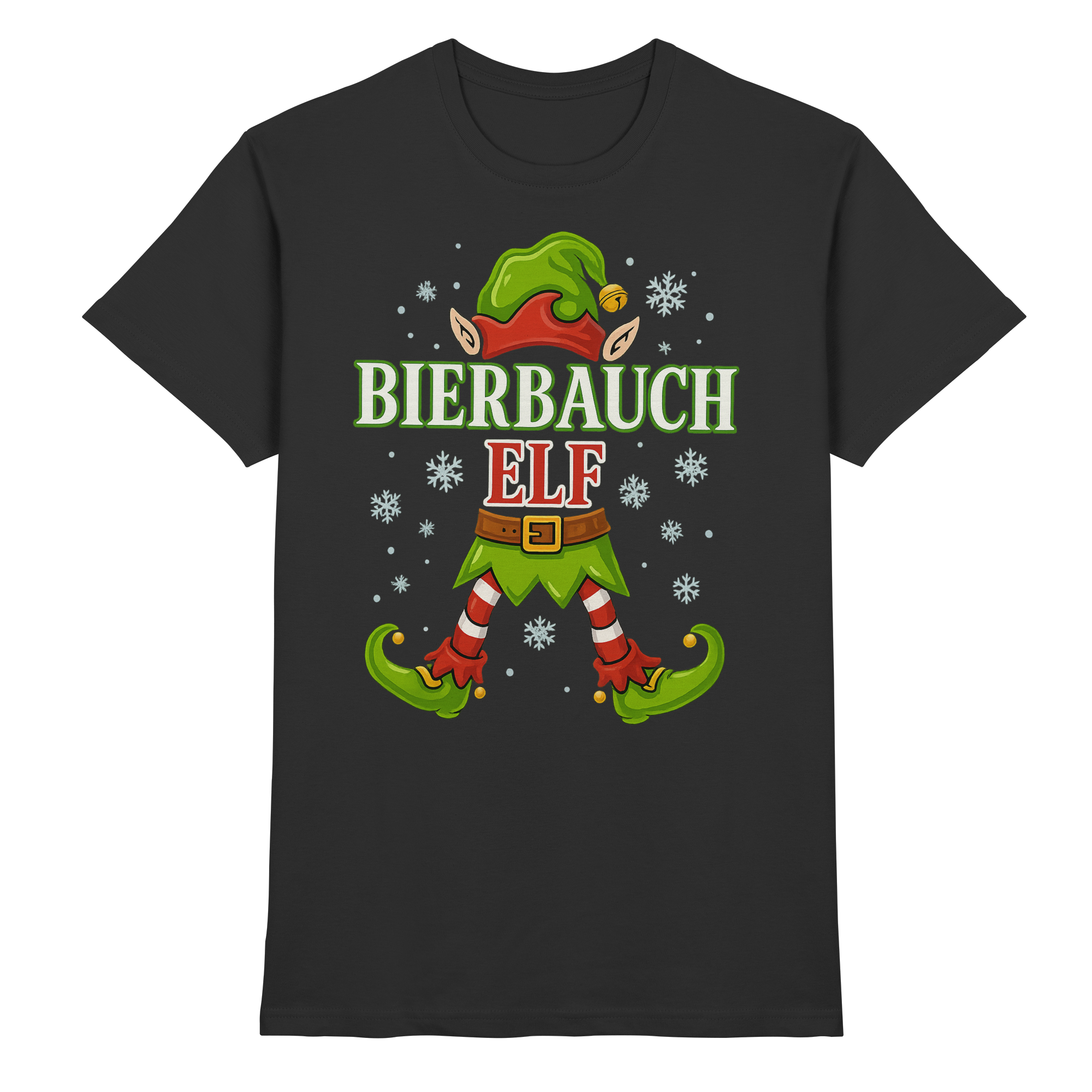 Bierbauch Elf | Männer T-Shirt