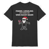 Pimmel Lingeling Wein Nackt Mann | Männer T-Shirt