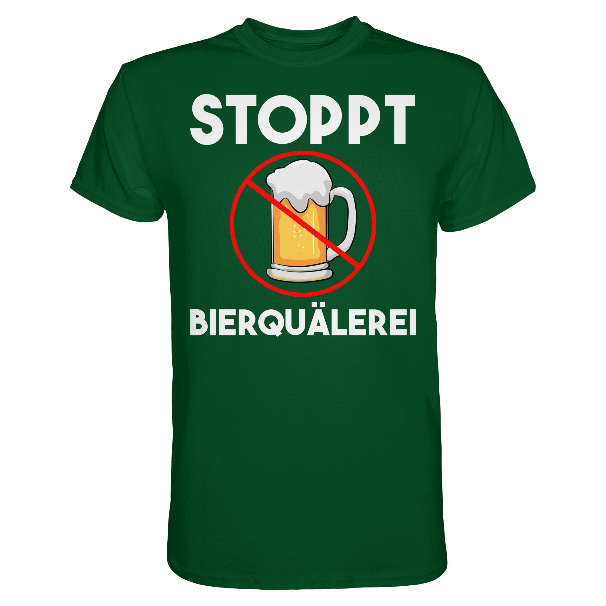 Stoppt Bierquälerei | Männer T-Shirt - Bierista