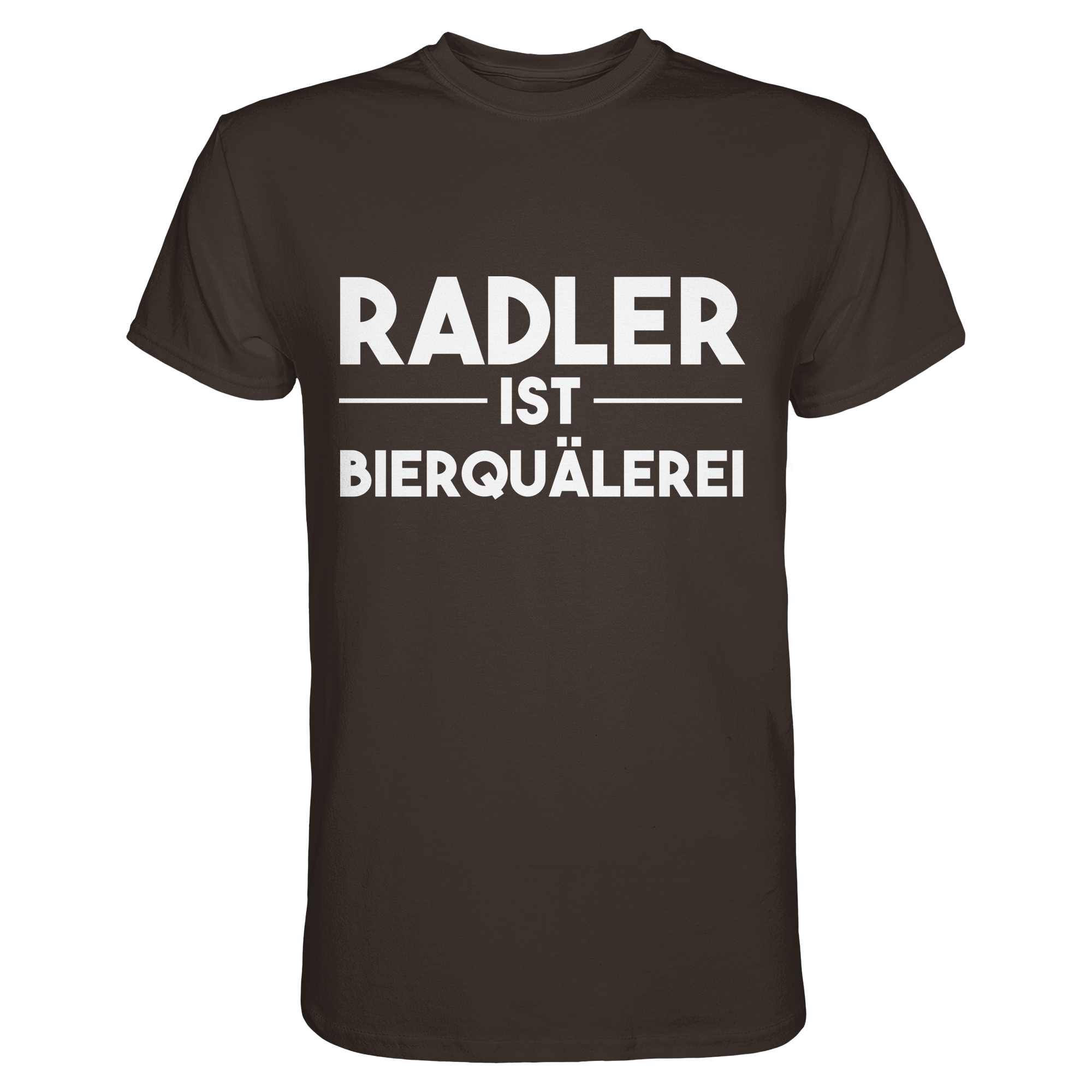 Radler ist Bierquälerei | Männer T-Shirt - Bierista