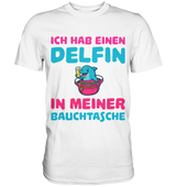 Ich hab einen Delfin in meiner Bauchtasche | Männer T-Shirt