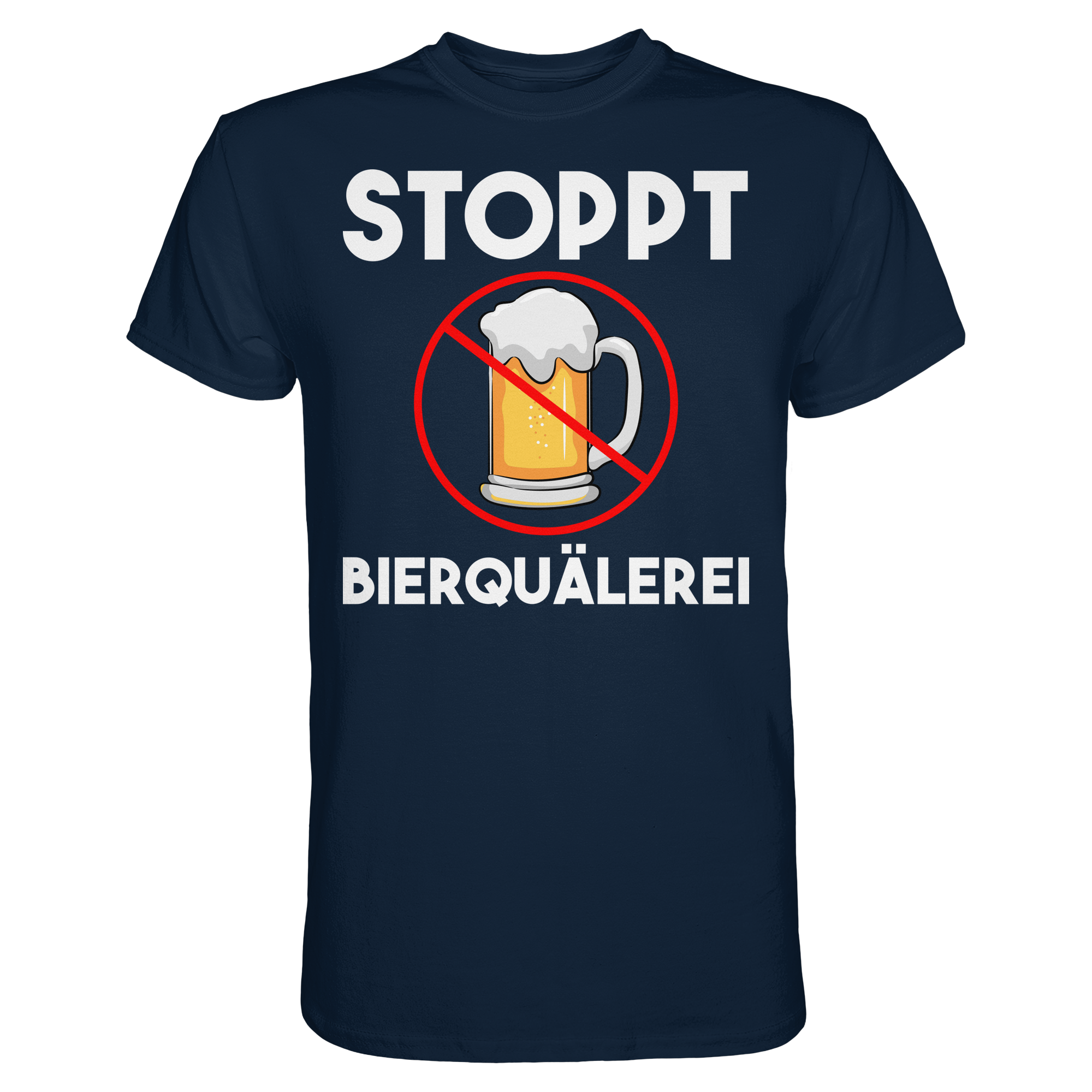 Stoppt Bierquälerei | Männer T-Shirt - Bierista