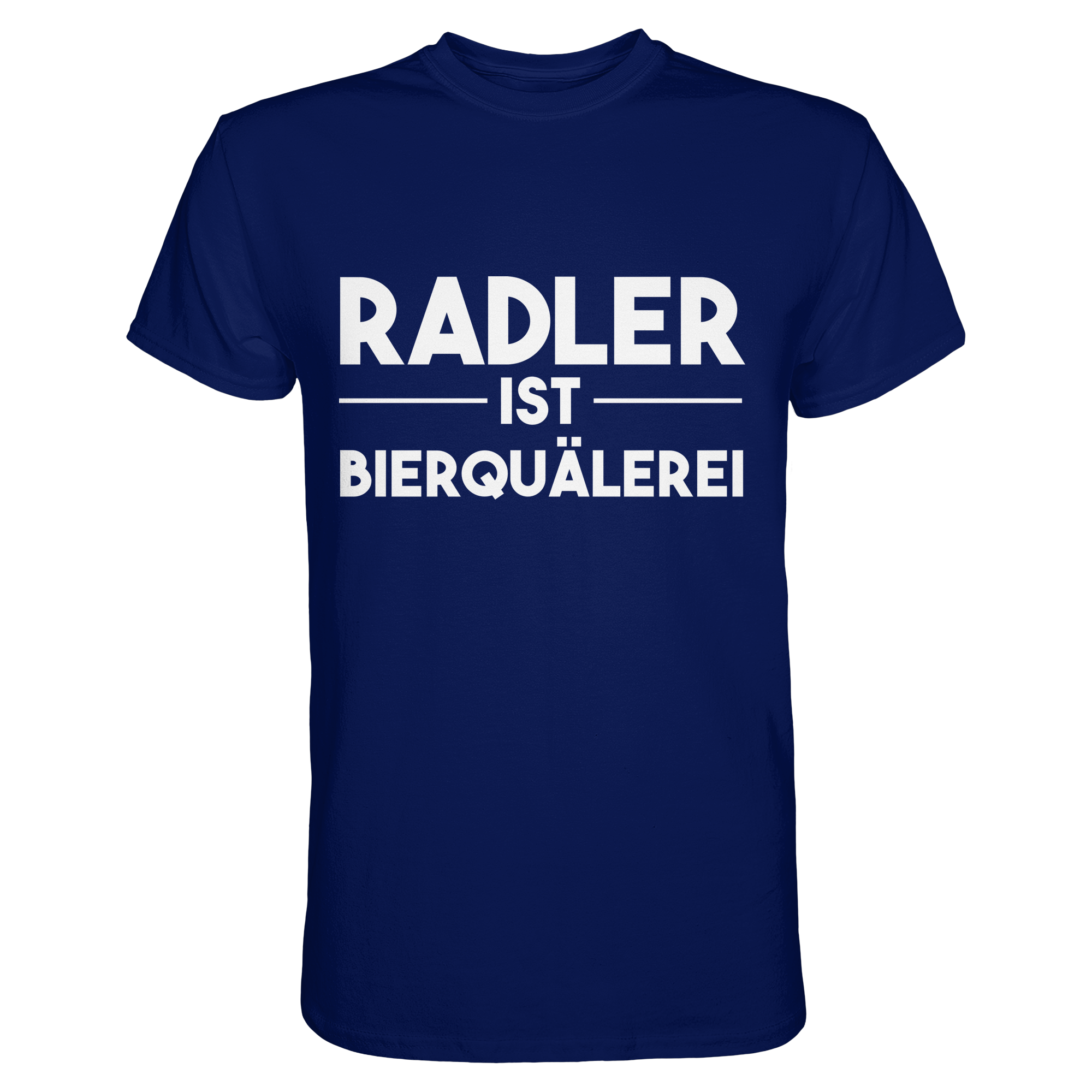 Radler ist Bierquälerei | Männer T-Shirt - Bierista