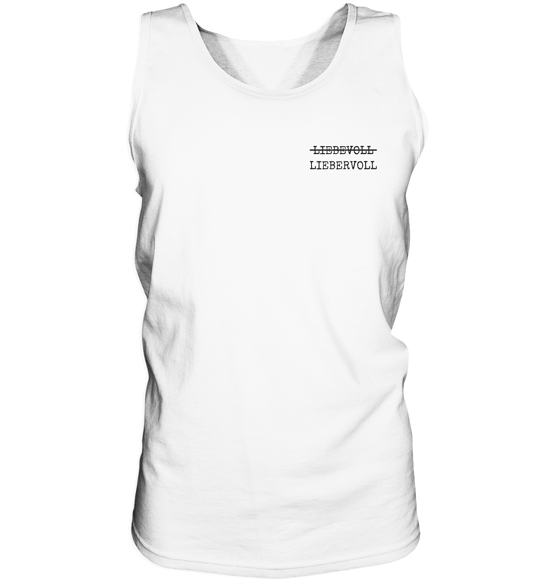 Liebevoll Liebervoll | Männer Tanktop - Bierista