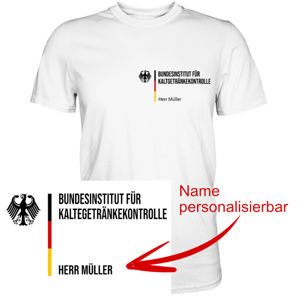 Bundesinstitut für Kaltgetränkekontrolle | Männer T-Shirt