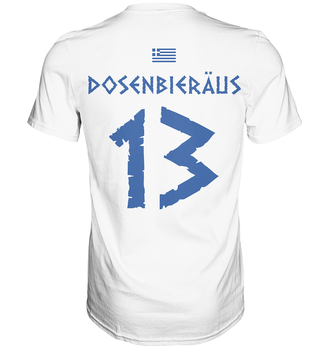 Dosenbieräus | Griechenland | Männer T-Shirt - Bierista