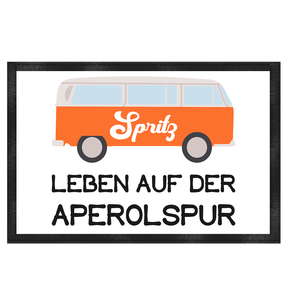 Leben auf der Aperolspur | Fußmatte 60x40cm - Bierista