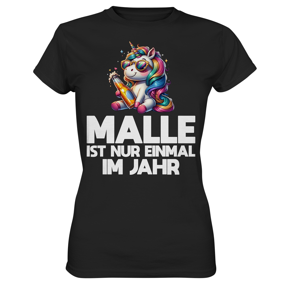 Malle ist nur einmal im Jahr | Frauen T-Shirt - Bierista