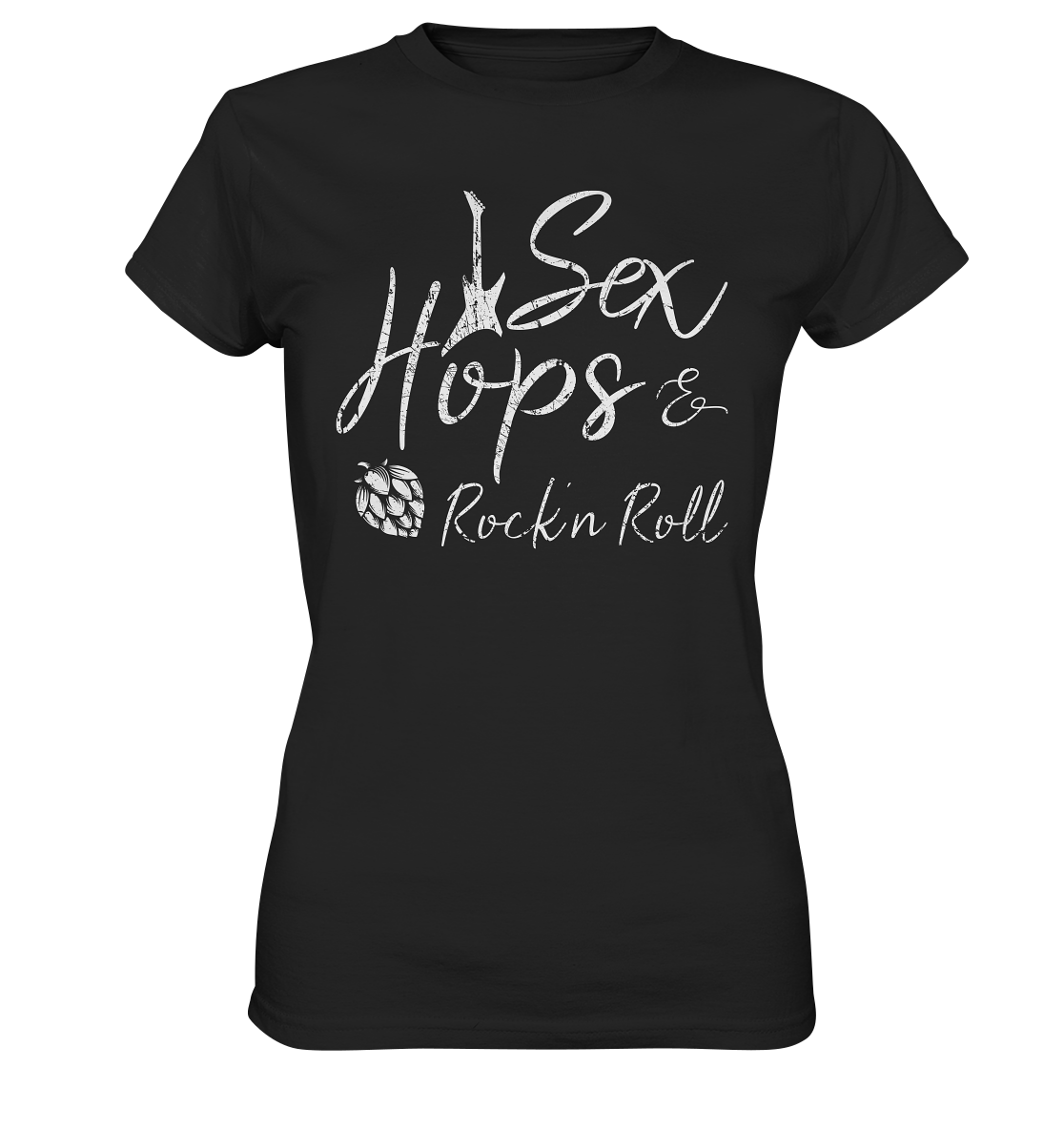 Sex, Hops & Rock´n Roll | Frauen T-Shirt - Bierista