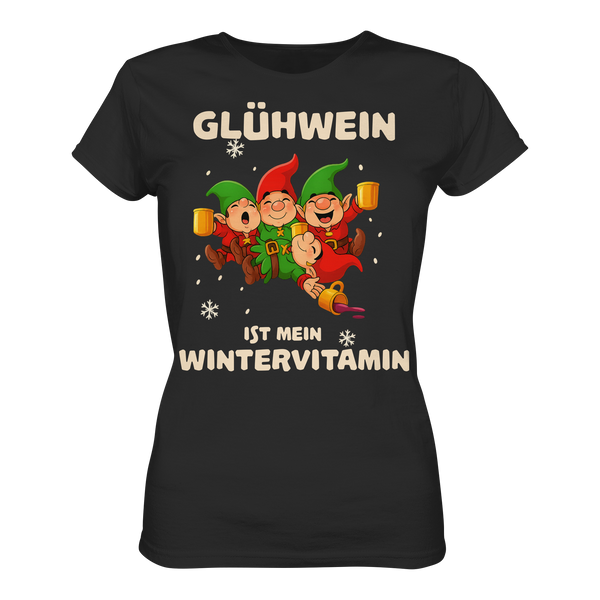 Glühwein ist mein Wintervitamin | Frauen T-Shirt
