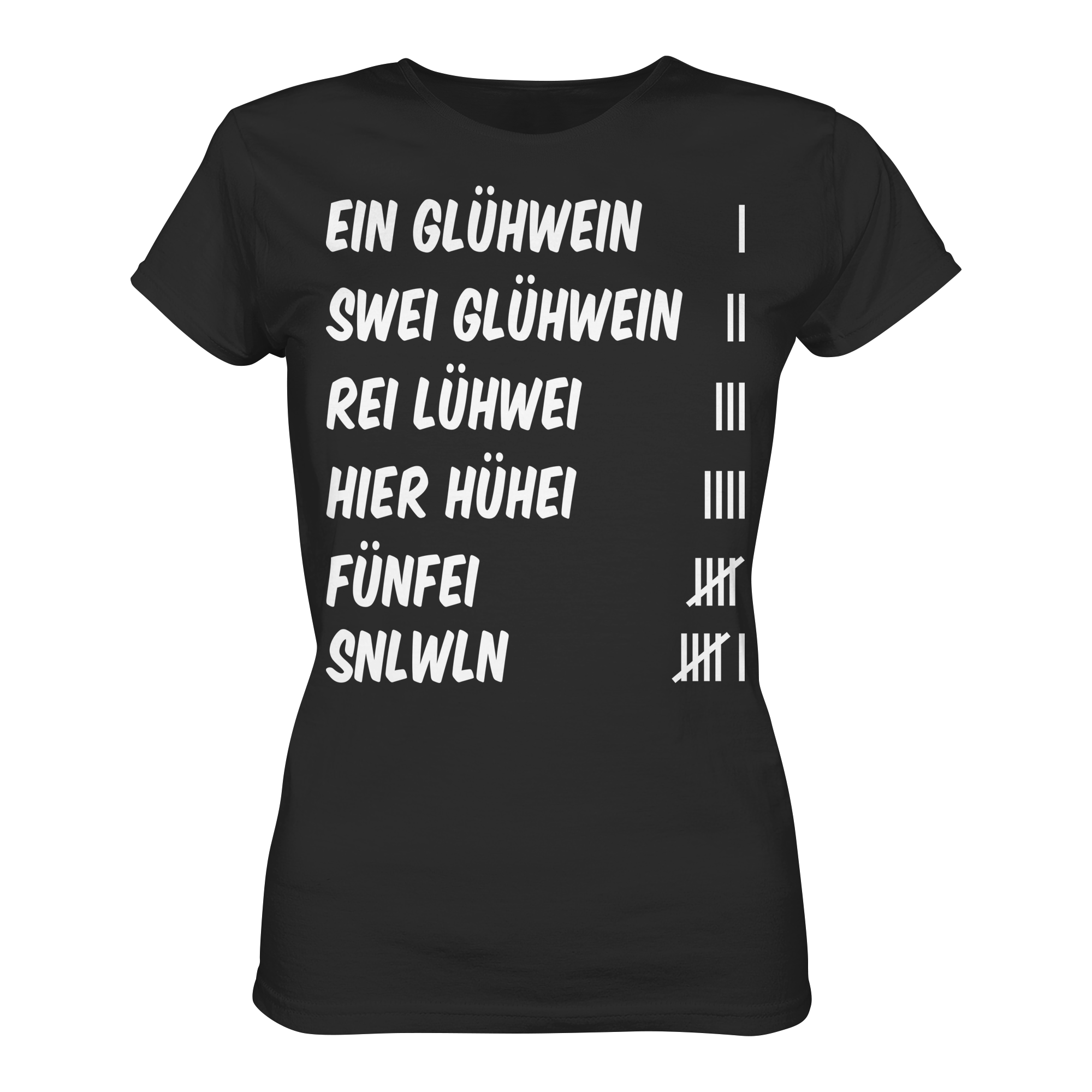 Sechs Glühwein | Frauen T-Shirt - Bierista