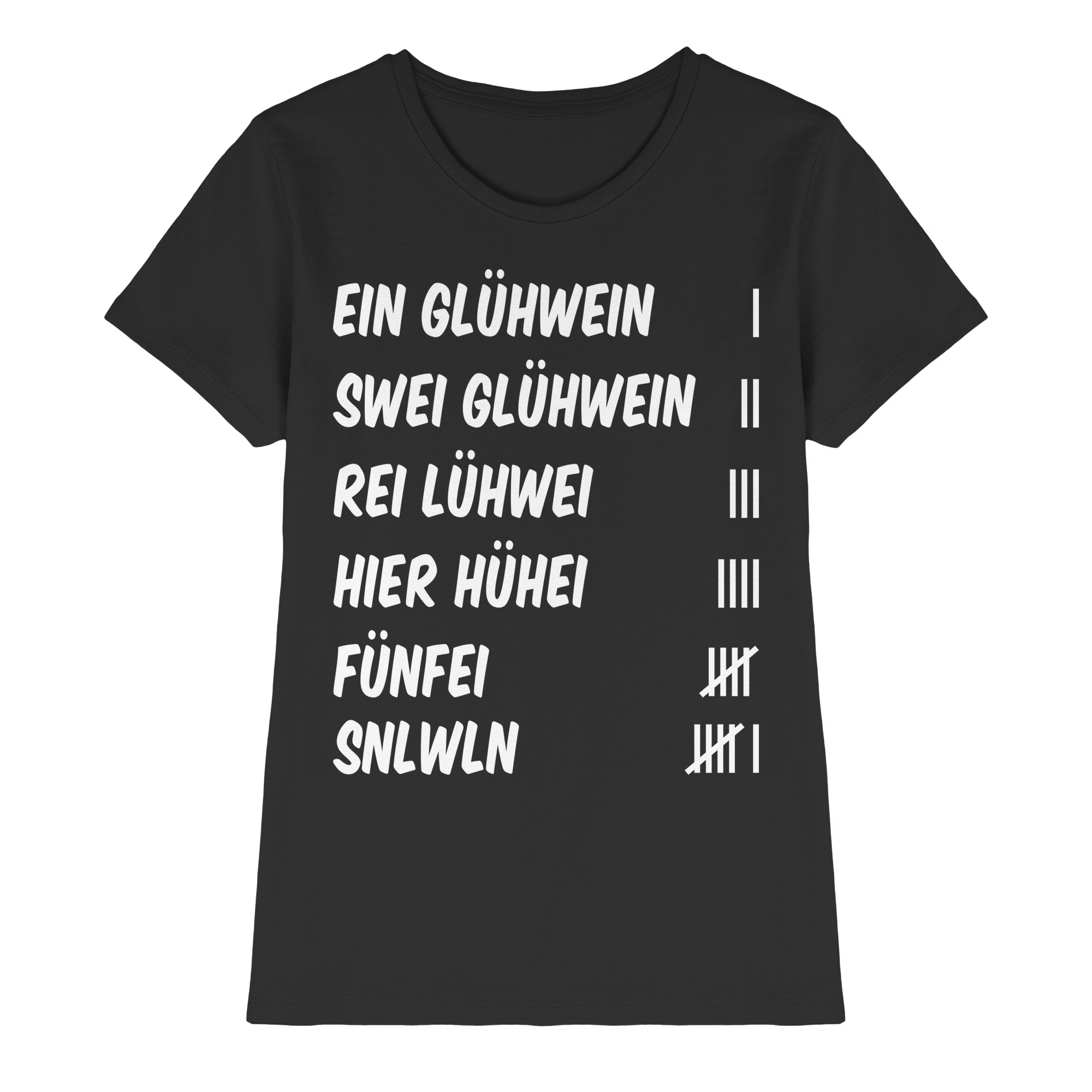 Sechs Glühwein | Frauen T-Shirt - Bierista