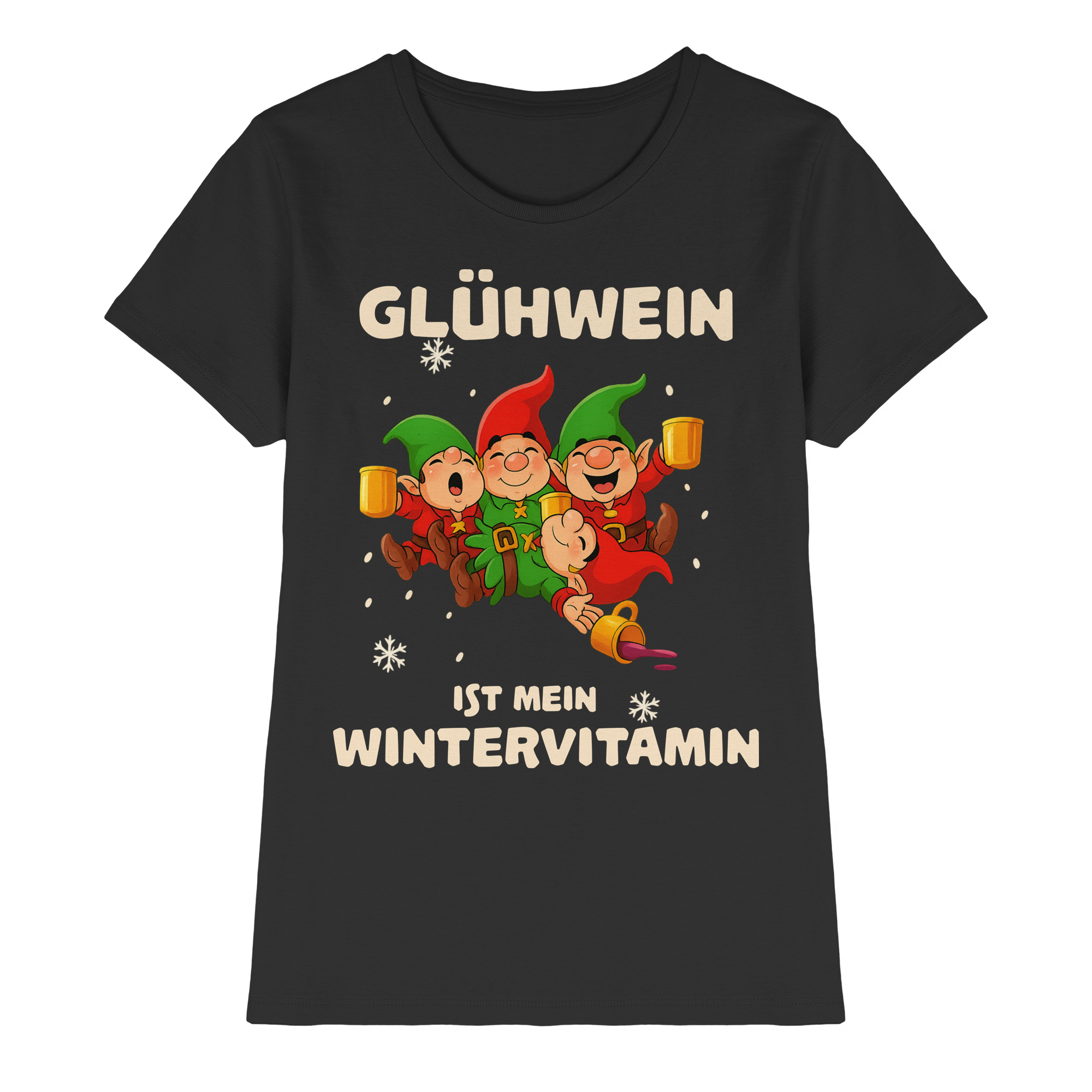 Glühwein ist mein Wintervitamin | Frauen T-Shirt - Bierista