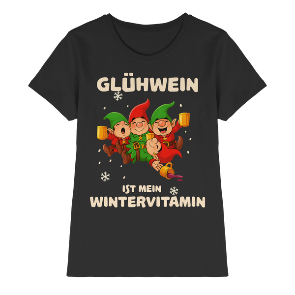 Glühwein ist mein Wintervitamin | Frauen T-Shirt