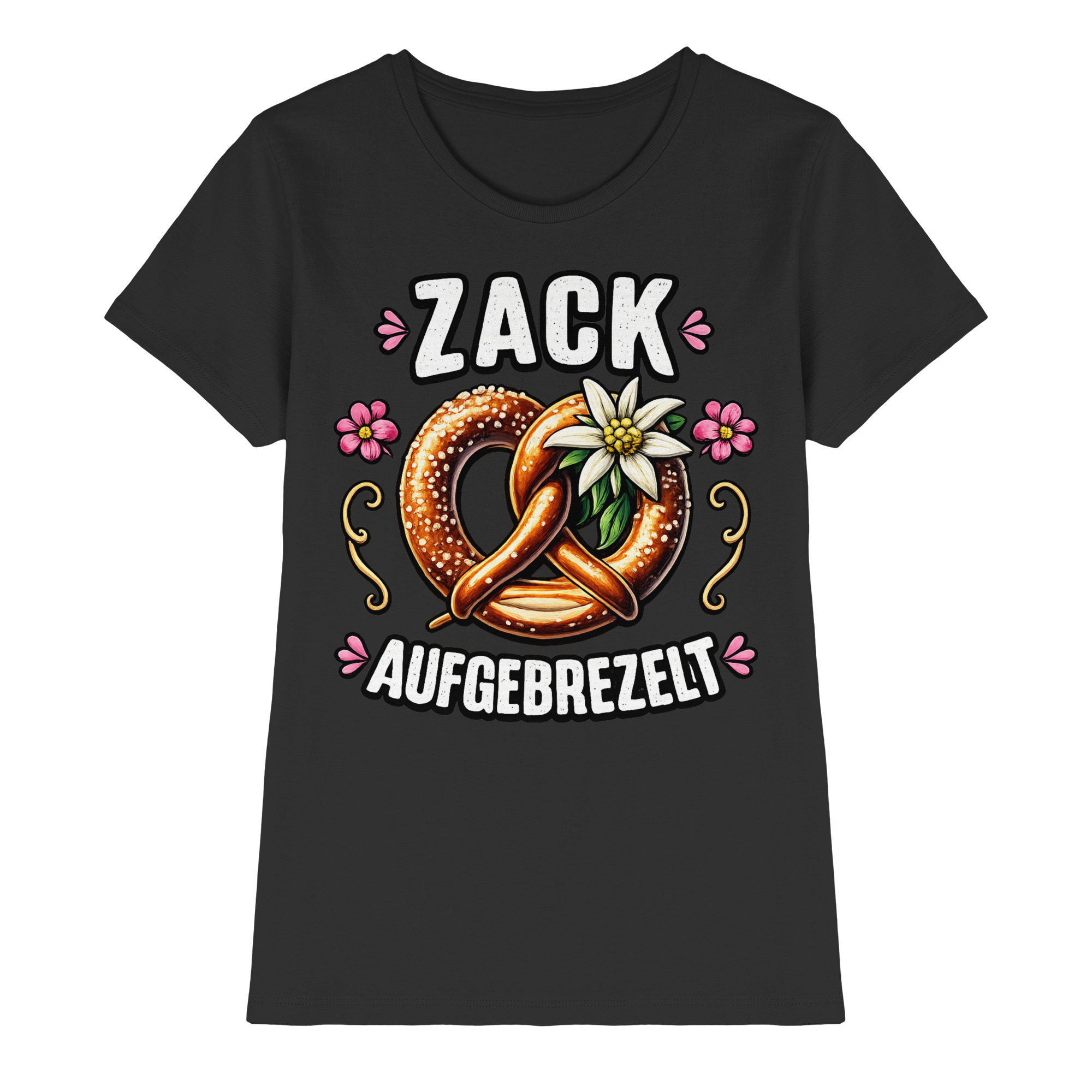 Zack aufgebrezelt Oktoberfest Shirt | Frauen T-Shirt