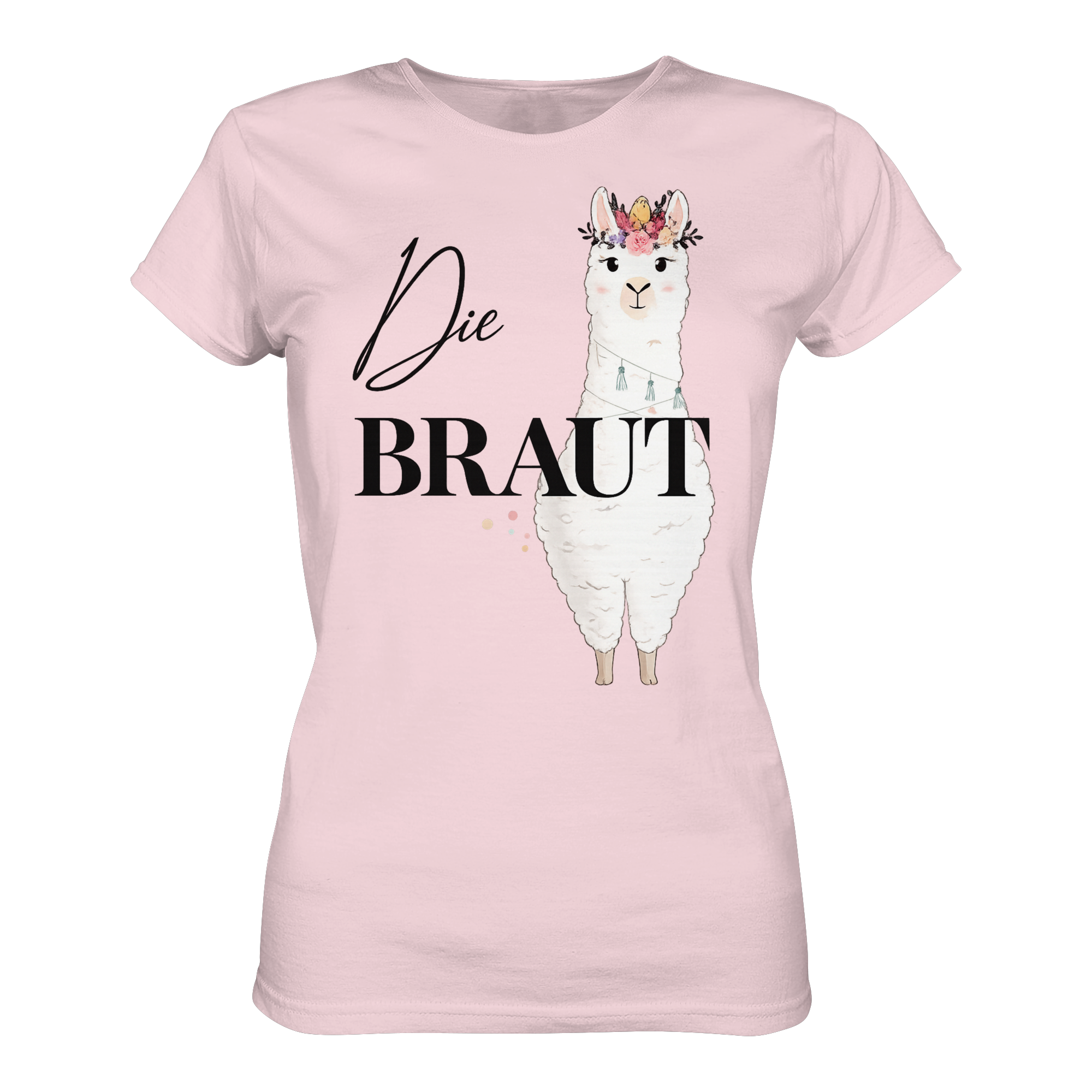 Die Braut als Lama | Frauen T-Shirt