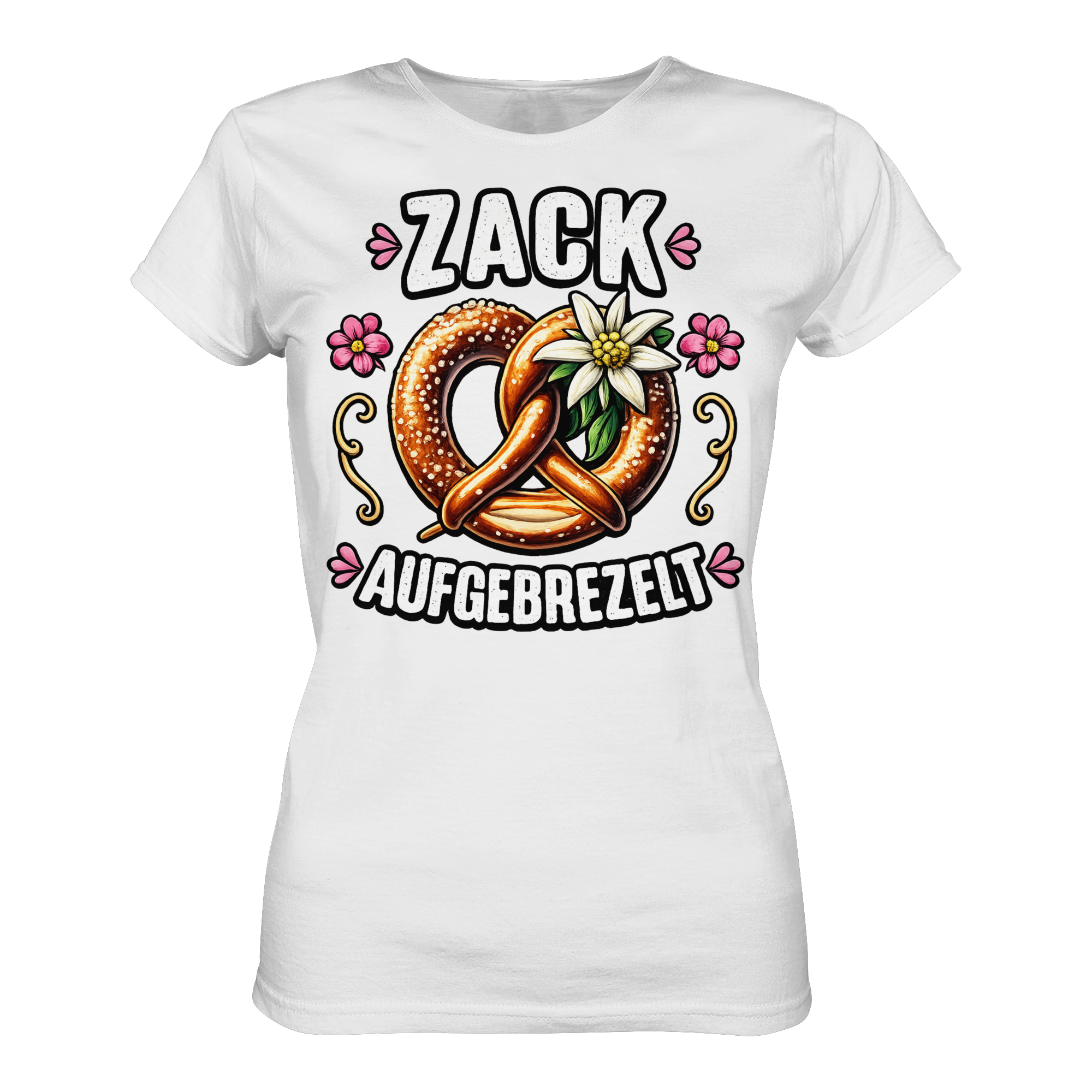 Zack aufgebrezelt Oktoberfest Shirt | Frauen T-Shirt