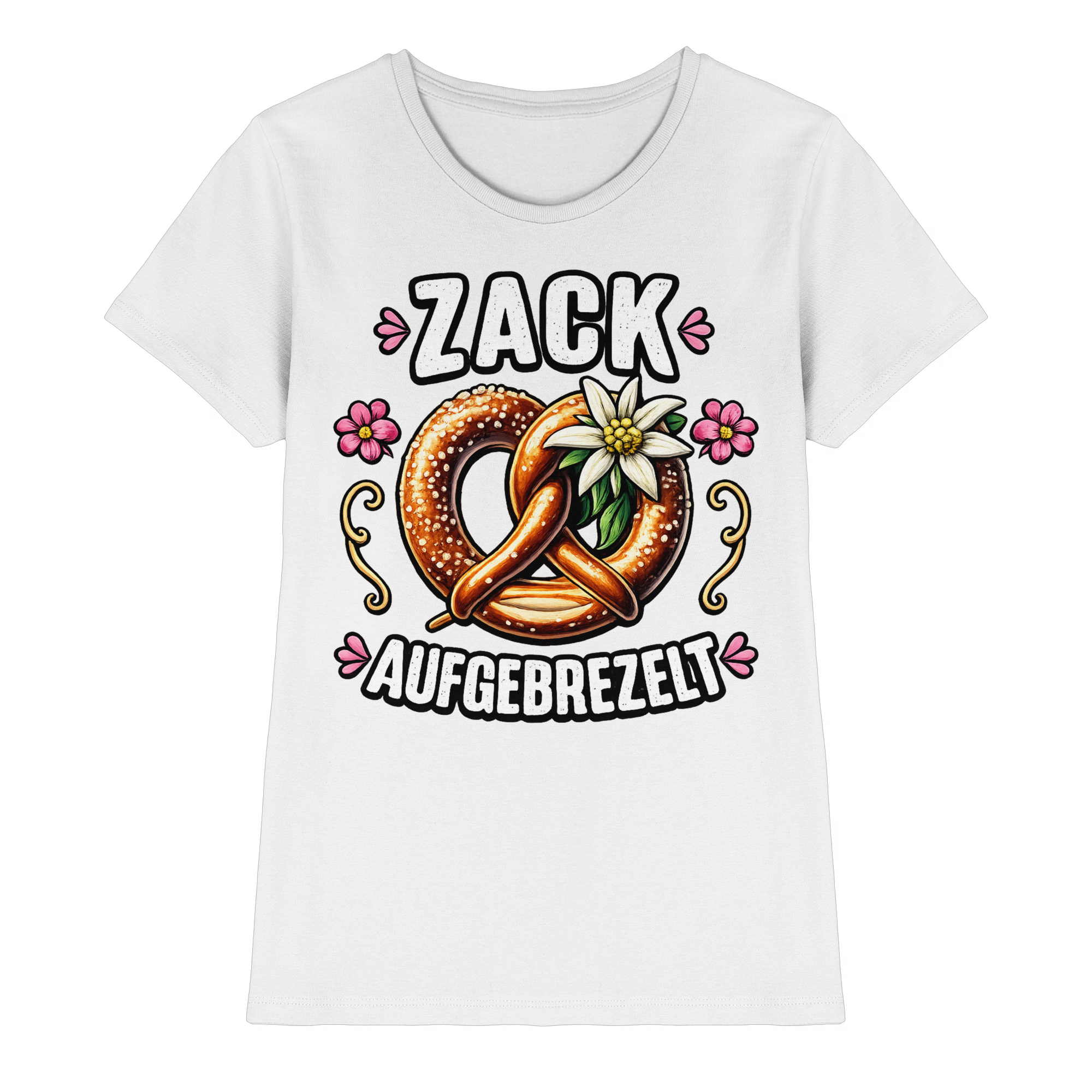 Zack aufgebrezelt Oktoberfest Shirt | Frauen T-Shirt