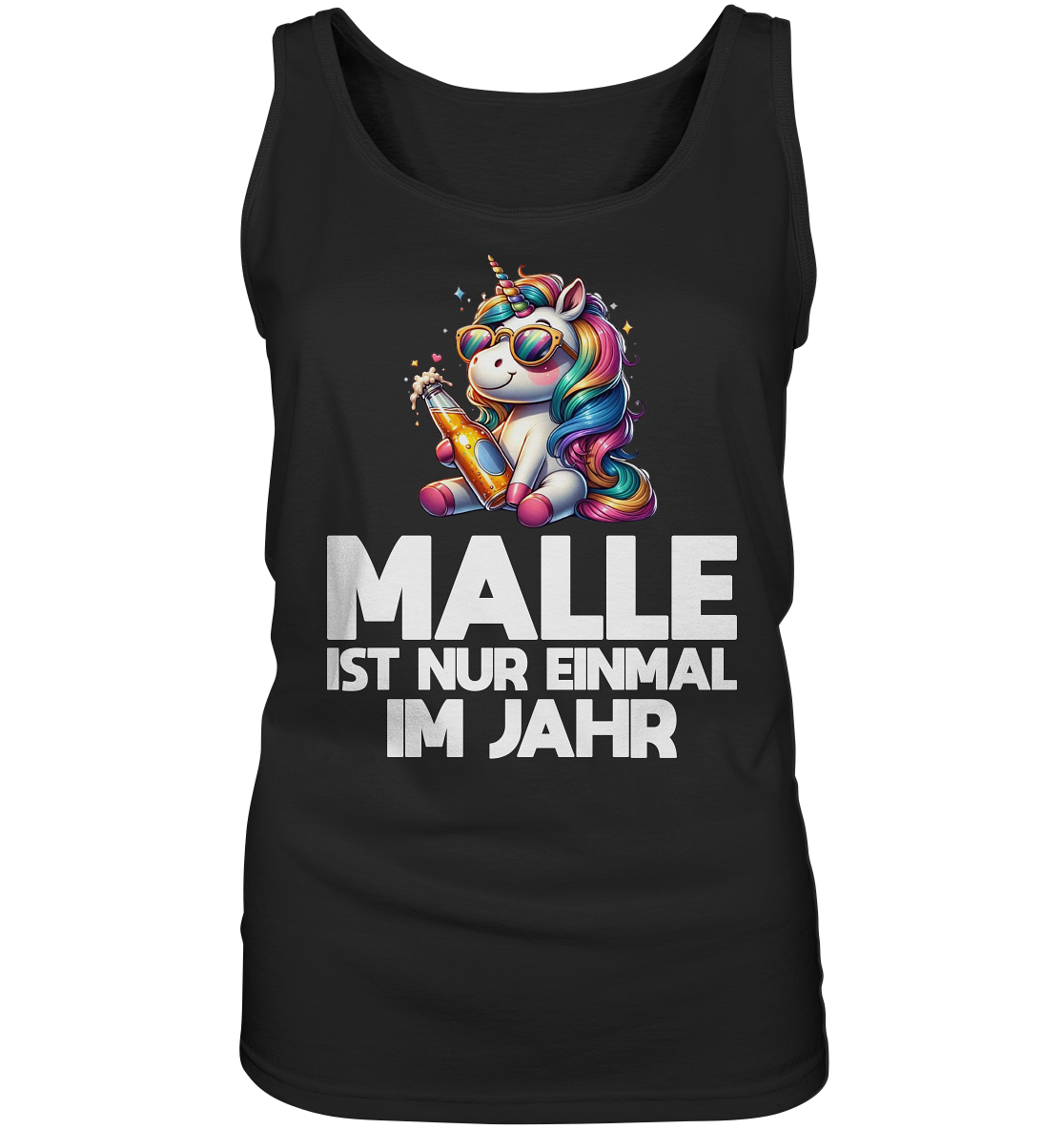 Malle ist nur einmal im Jahr | Frauen Tanktop - Bierista