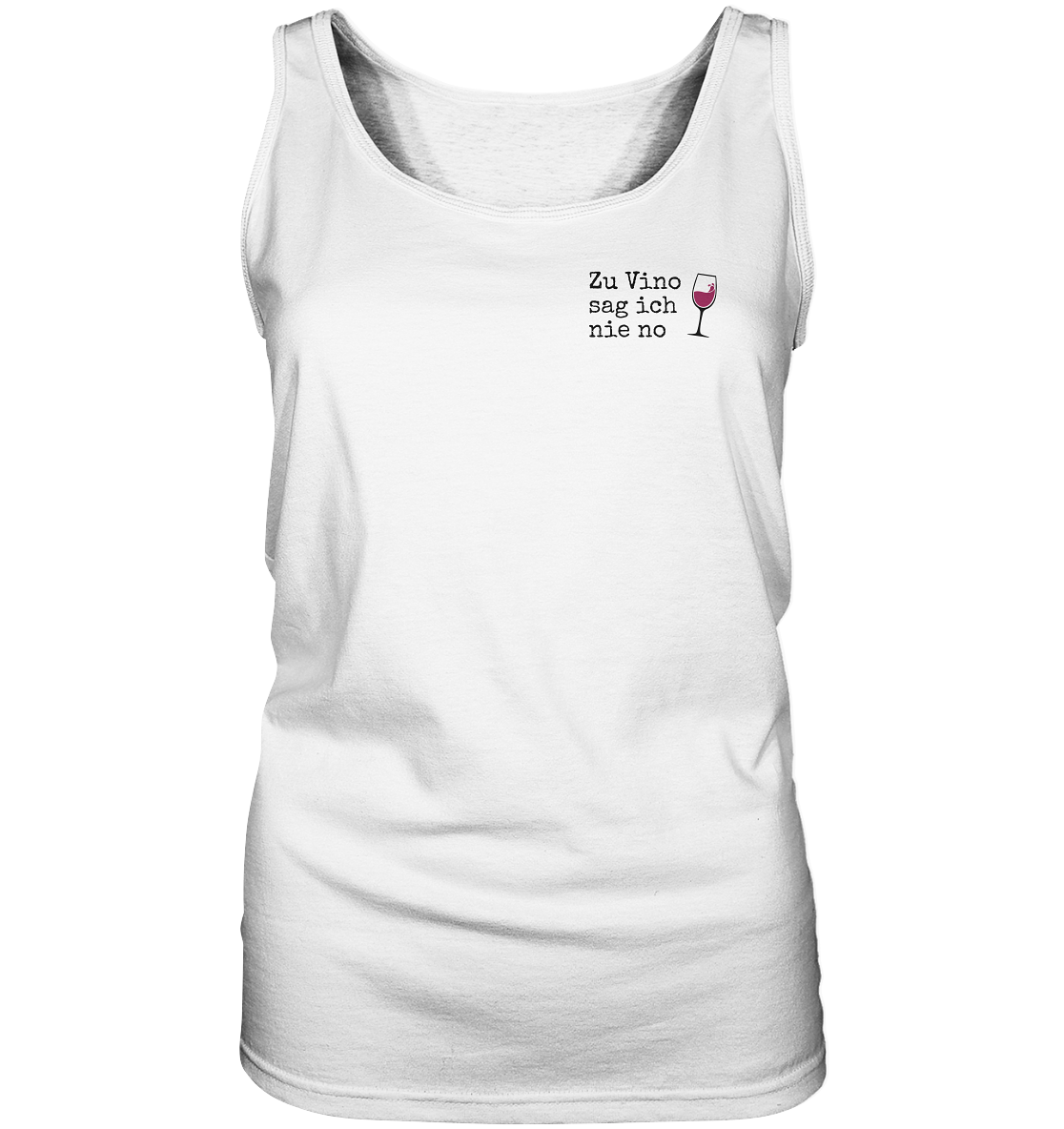 Zu Vino sag ich nie no | Frauen Tanktop - Bierista
