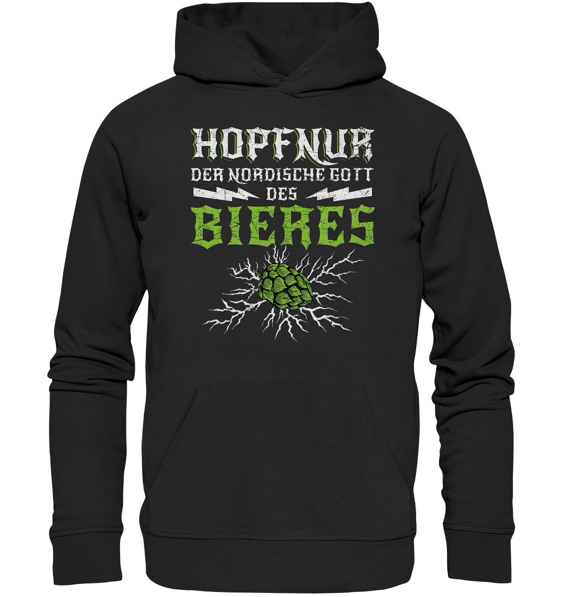 Hopfnur Mythologie Gott Bier | Hoodie - Bierista