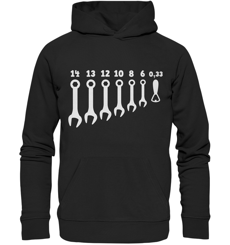 Bier Schraubenschlüssel Flaschenöffner | Hoodie