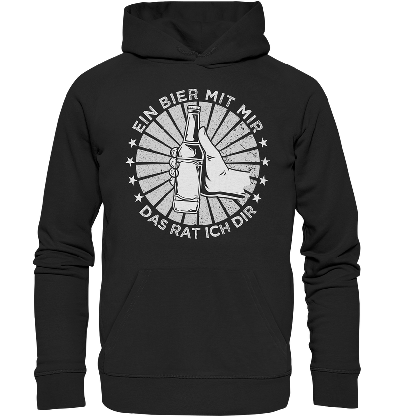 Ein Bier mit mir, das rat ich dir | Hoodie