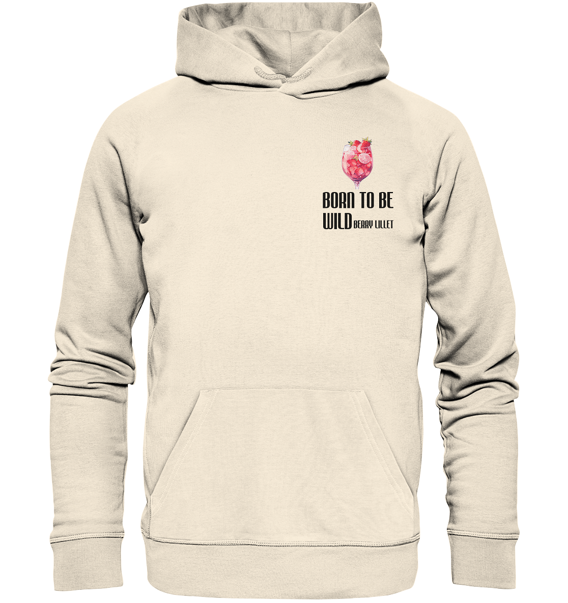BORN TO BE WILDberry | Hoodie - Bierista