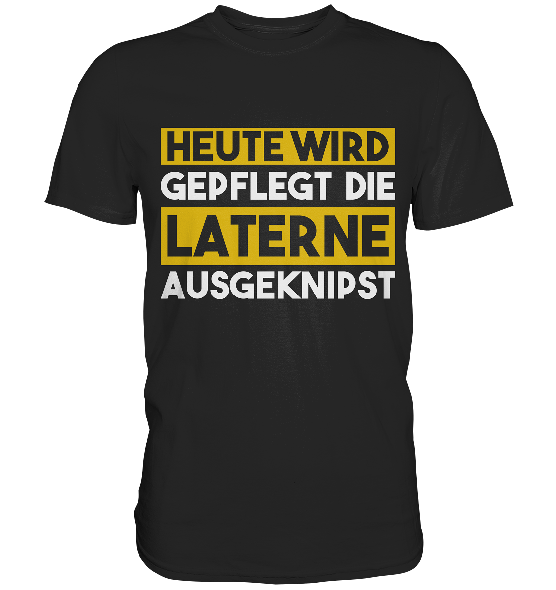 Laterne ausgeknipst | Männer T-Shirt - Bierista