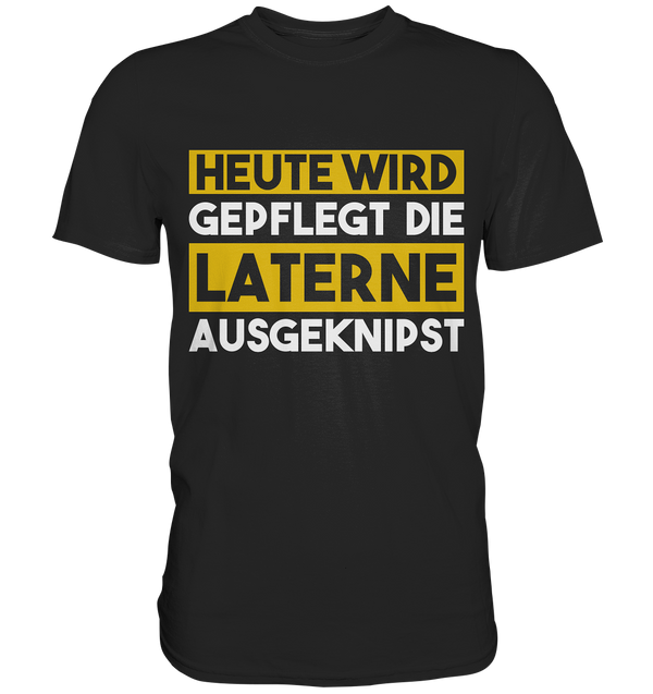 Laterne ausgeknipst | Männer T-Shirt