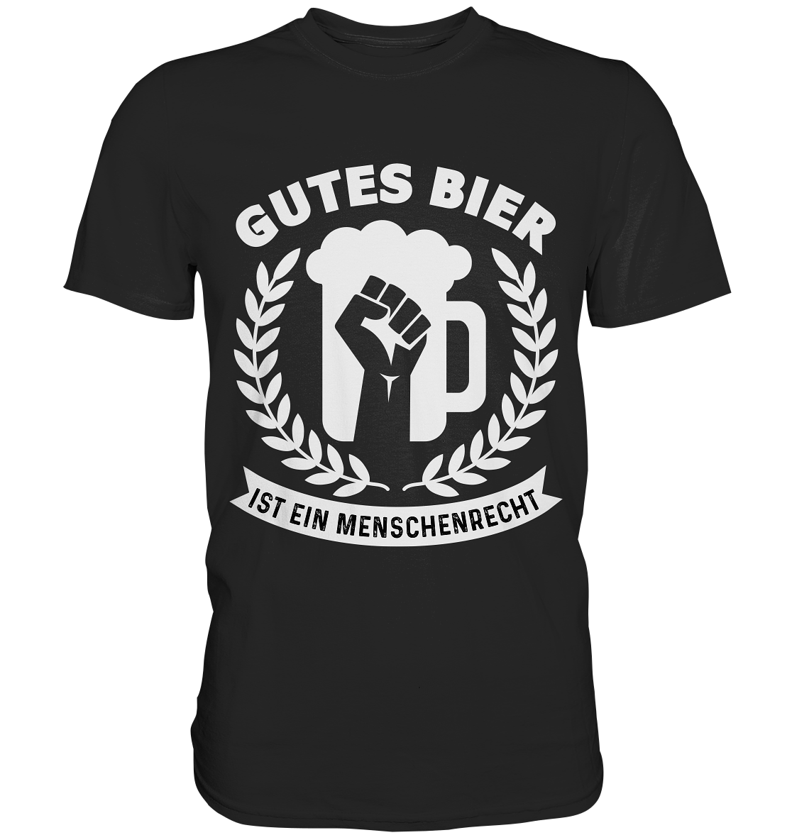 Bier Menschenrecht | Männer T-Shirt - Bierista