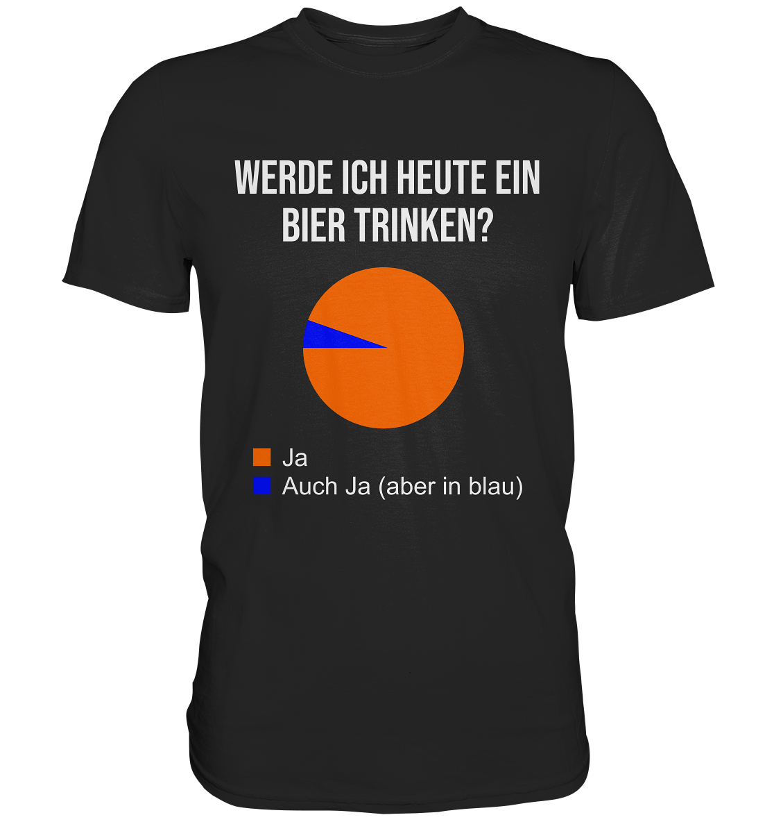 Werde ich heute in Bier trinken? | Männer T-Shirt - Bierista