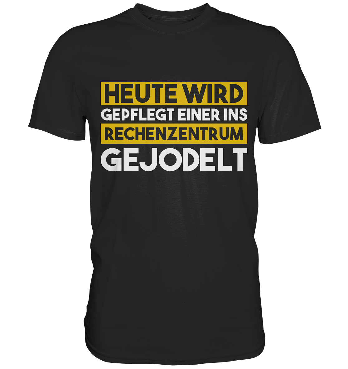 Rechenzentrum gejodelt | Männer T-Shirt - Bierista