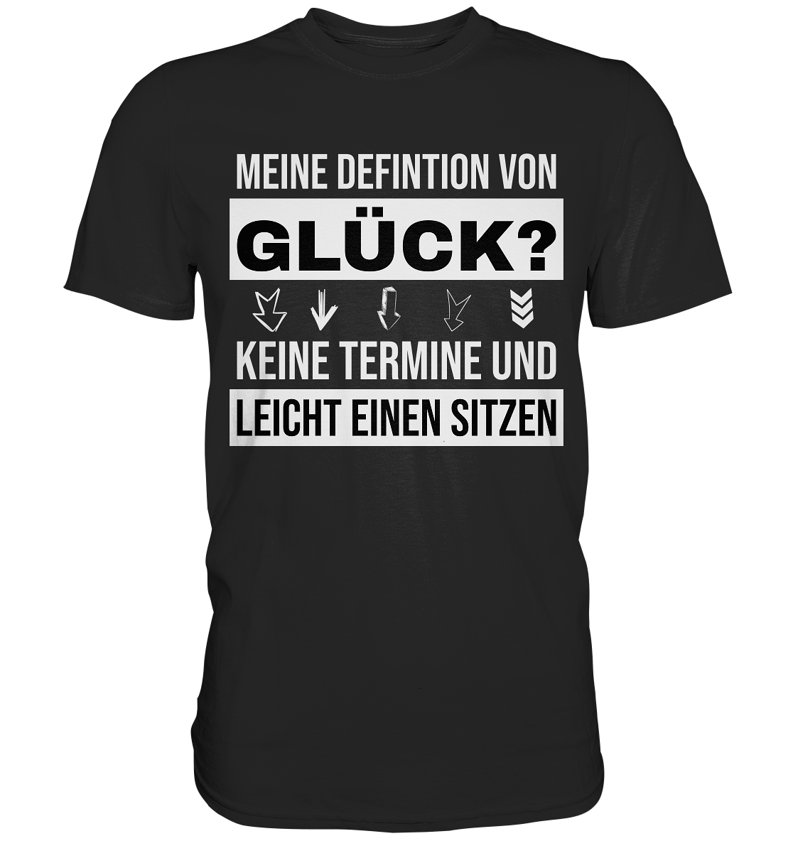 Meine Definition von Glück | Männer T-Shirt - Bierista
