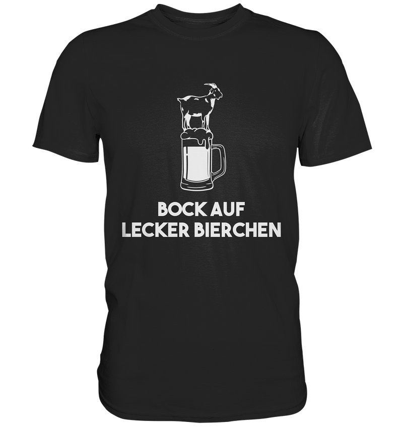 Bock auf lecker Bierchen | Männer T-Shirt