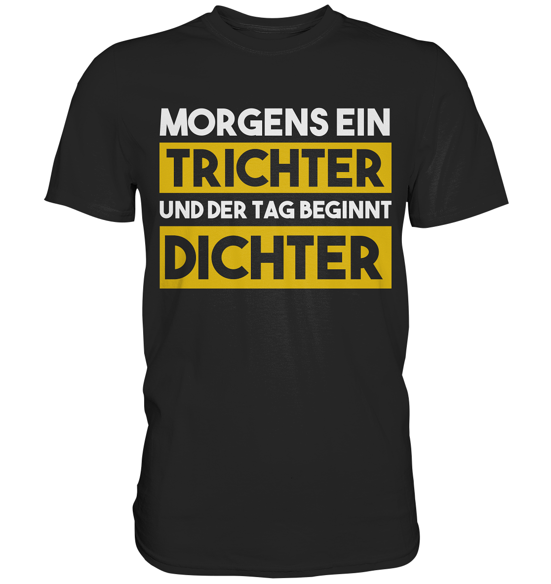 Trichter Dichter | Männer T-Shirt - Bierista