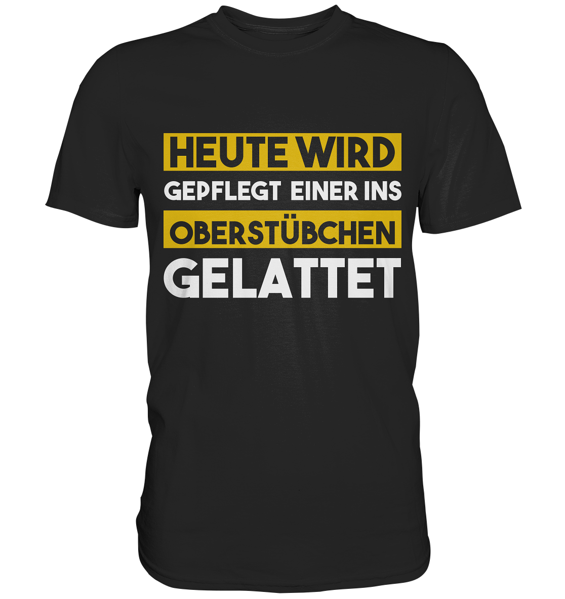 Oberstübchen gelattet | Männer T-Shirt - Bierista