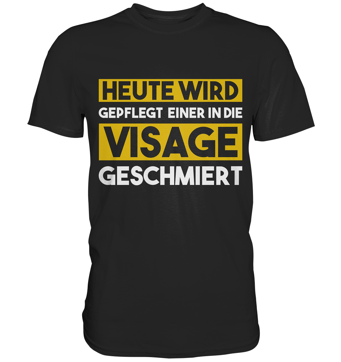 Visage geschmiert | Männer T-Shirt - Bierista
