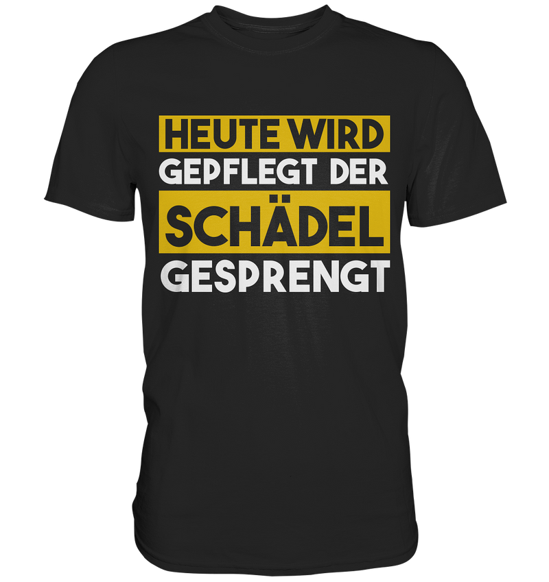 Schädel gesprengt | Männer T-Shirt